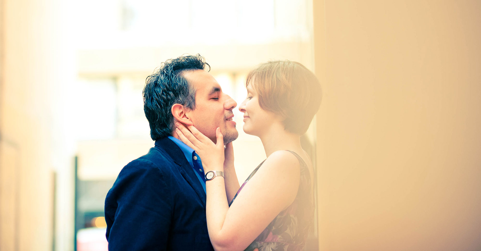 Brigid & Xavier’s Downtown L.A. Engagement Session featured slider image