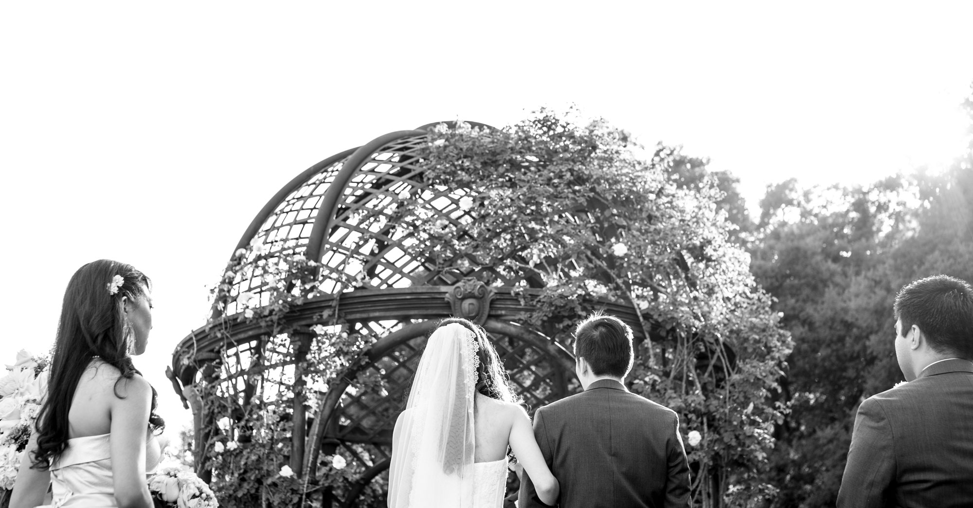 Angie & James’ Descanso Gardens Wedding featured slider image