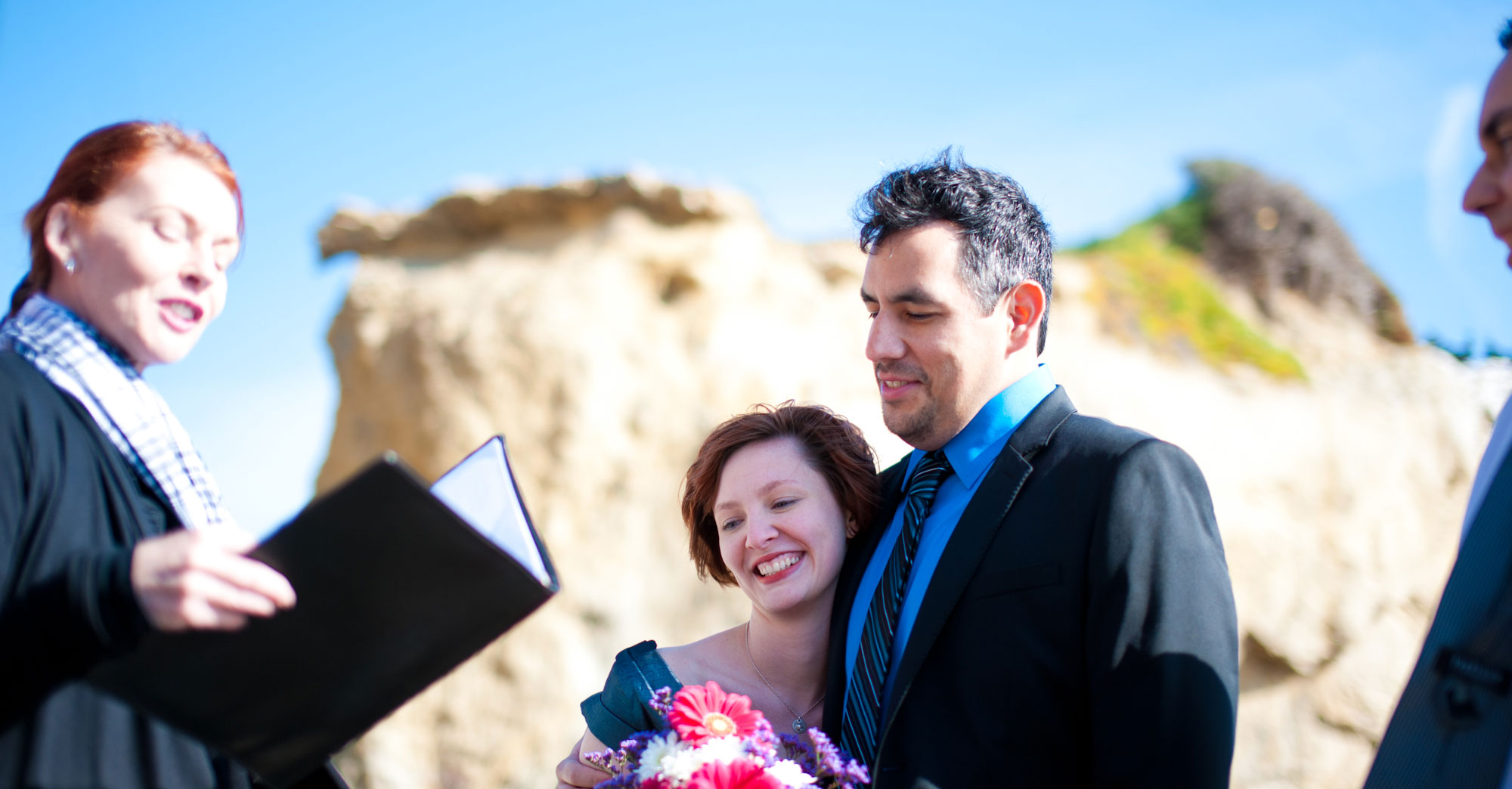 Brigid & Xavier’s Malibu Beach Wedding featured slider image